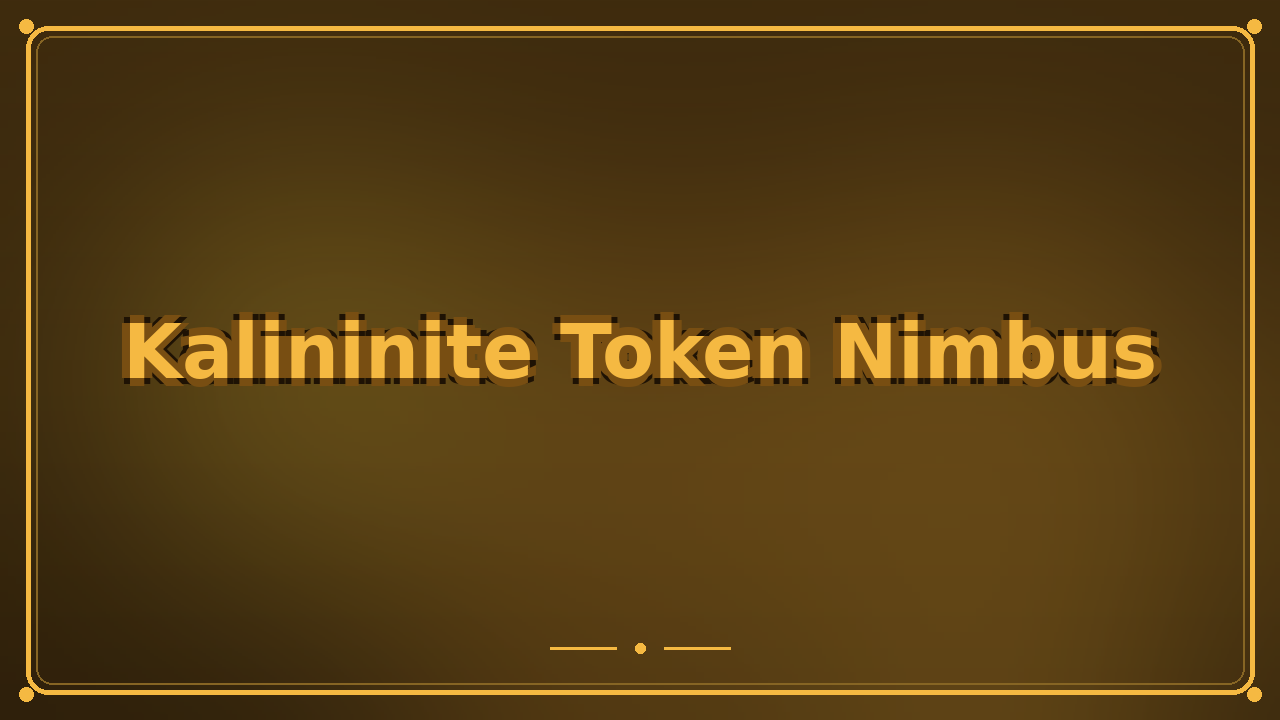 Kalininite Token Nimbus