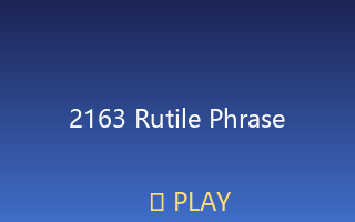 Rutile phrase