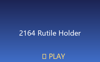 Rutile holder
