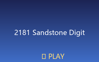 Sandstone digit