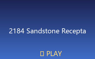 Sandstone receptacle