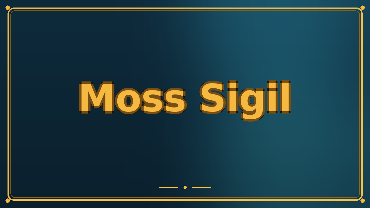 Moss Sigil