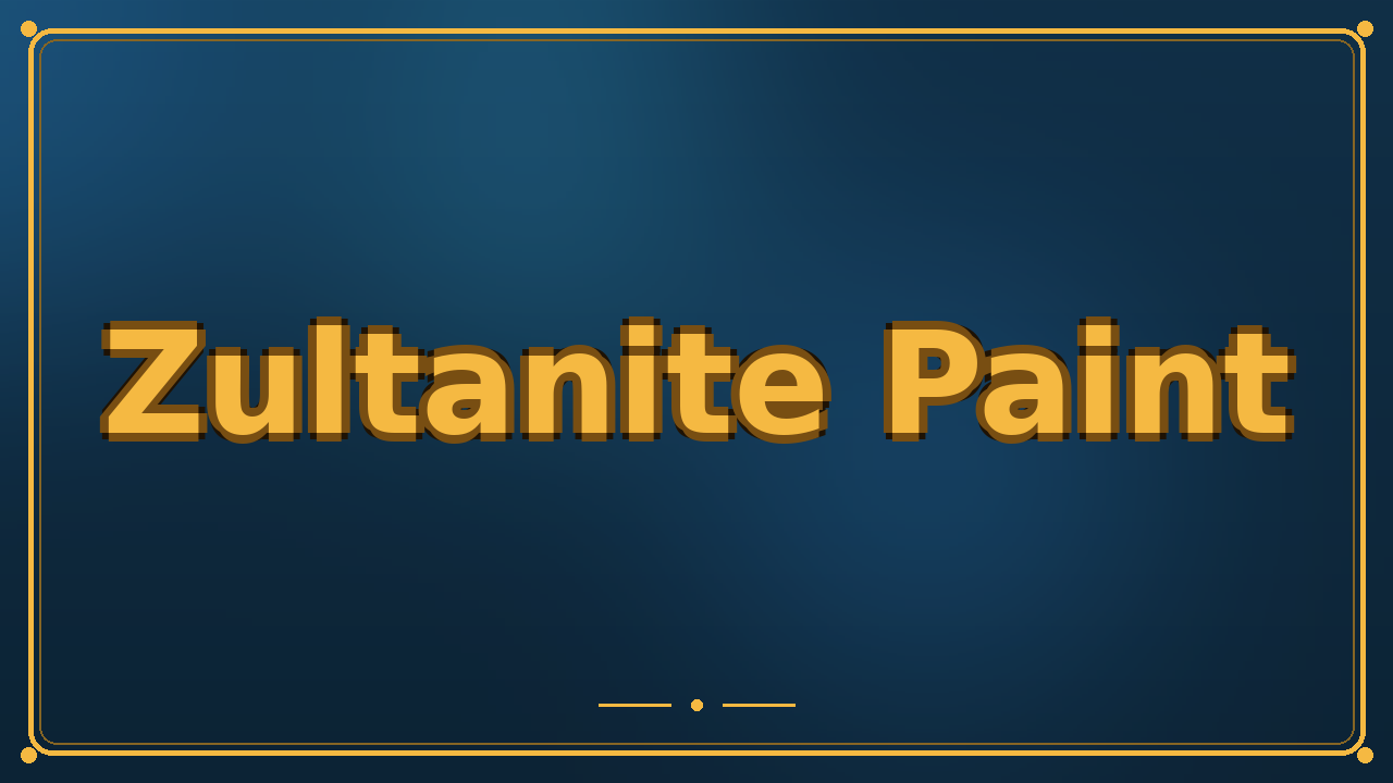 Zultanite Paint